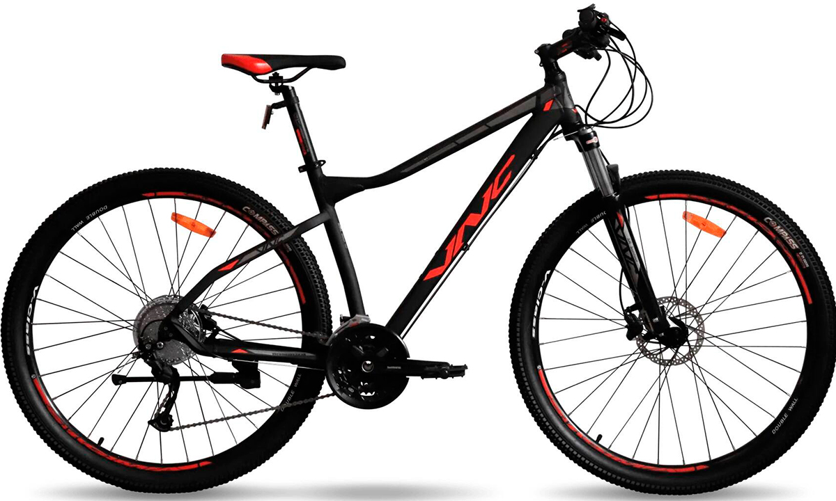 Фотография Велосипед VNC RockRider A9 27,5" 2021, размер М, черно-красный